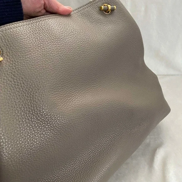 ✨Like New Tory Burch Chelsea Slouchy Leather Tote Bag